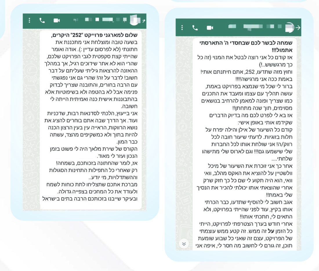 עדויות מפורטות מהמועדון